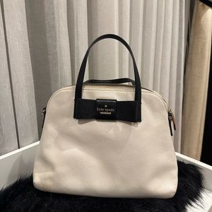 Kate Spade New York top handle ivory bag